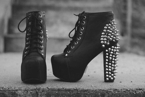 Botines con estoperoles cheap