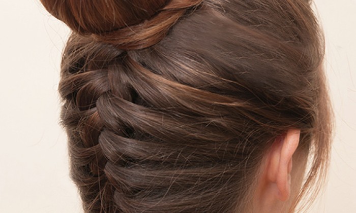 moño-con-trenza