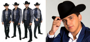 Calibre 50 y Christian Nodal