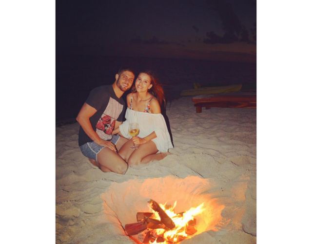 Paulina Goto y Horacio Pancheri