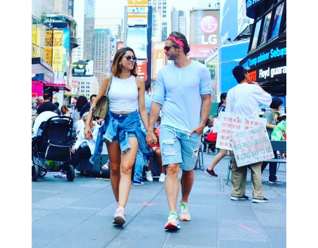 Paulina Goto y Horacio Pancheri