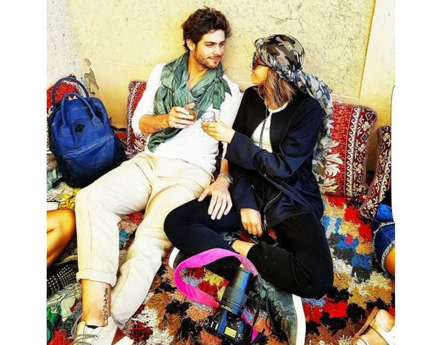 Paulina Goto y Horacio Pancheri