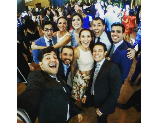 Regina Blandón y Roberto Flores