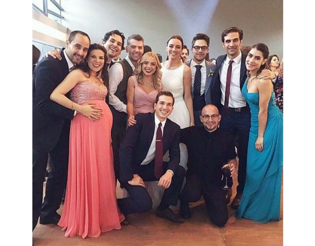 Regina Blandón y Roberto Flores