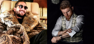 Maluma y "El Canelo"