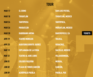 La gente de Tabasco está muy emocionada pues Grupo Bronco tiene en sus planes un gran concierto en Villahermosa.