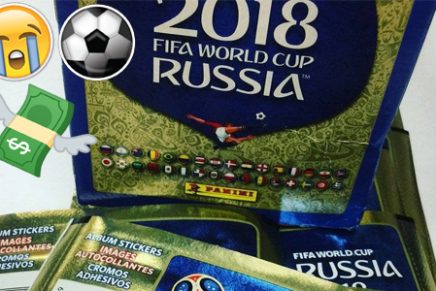 Esto tendrías que gastar para llenar tu álbum del Mundial de Rusia 2018