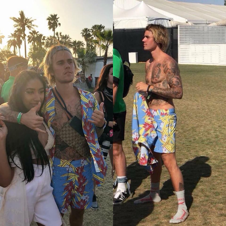 Así bailó Justin Bieber la cumbia de Los Ángeles Azules en Coachella
