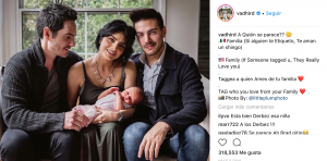 Vadhir Derbez compartió una tierna fotografía con su sobrinita