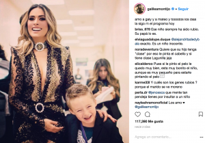 Galilea Montijo compartió una fotografía con su hijo y la gente comentó algo que seguramente le hace, por lo que le llovieron las críticas.