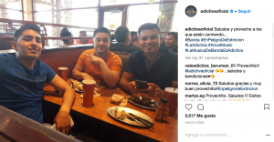 Los integrantes de La Adictiva se dan sus tiempos para distraerse y esta vez compartieron una divertida broma a uno de sus compañeros.