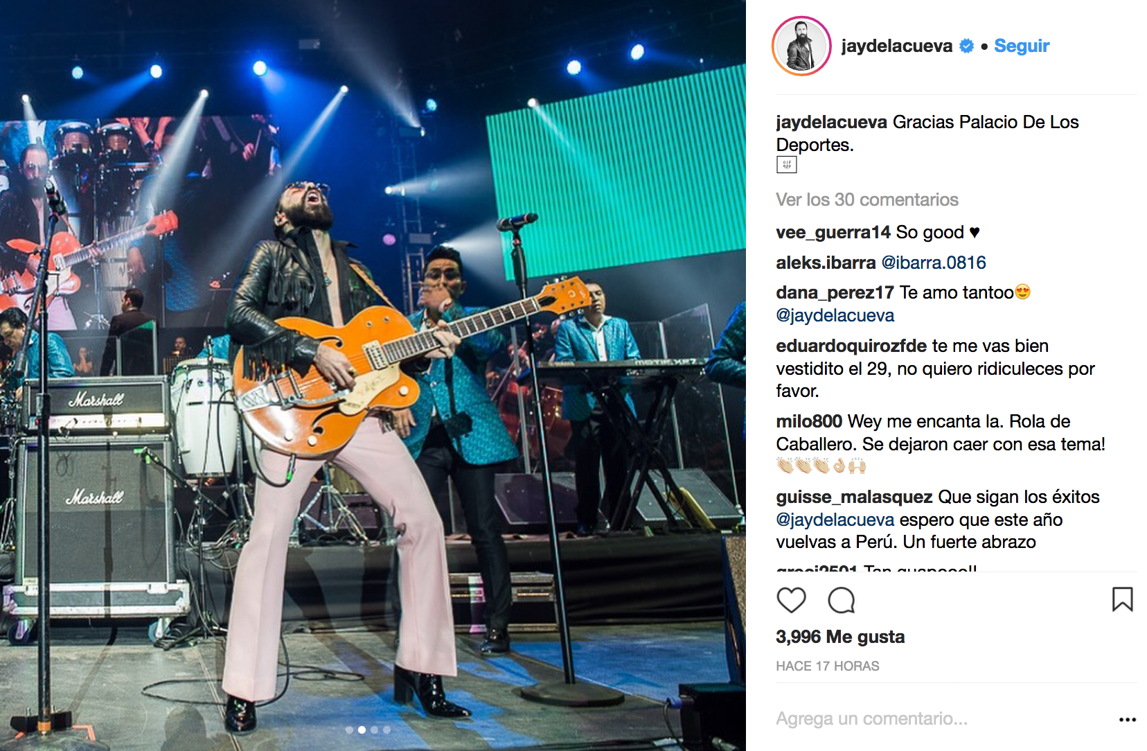 Los Ángeles Azules se encuentran mejor que nunca y de nuevo a enamoraron a su público con una presentación muy especial.