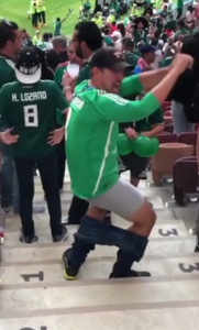 Eugenio Derbez y su hijo, Vadhir, fueron al mundial en Rusia con toda la actitud para hacer reír a la gente, pero han cumplido retos que nadie imaginaba.