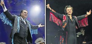 Harry Styles es comparado con "el divo de Juárez" por esta razón después de presentarse en concierto en México el pasado 2 de junio.