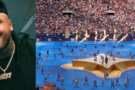 El emotivo gesto de Nicky Jam en la clausura del Mundial que provoco lágrimas