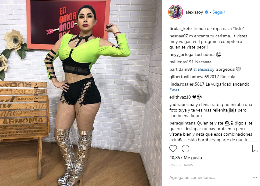 Bebeshita atuendo por el que la critican