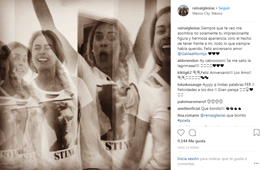 Fernando Reina mensaje de aniversario