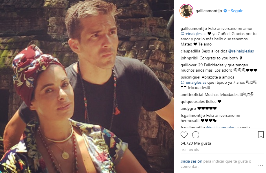 Galilea Montijo mensaje de aniversario