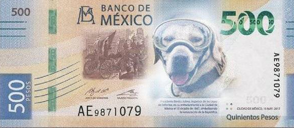 billete de 500 pesos 