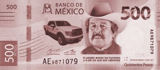 billete de 500 pesos