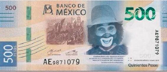 billete de 500 peso
