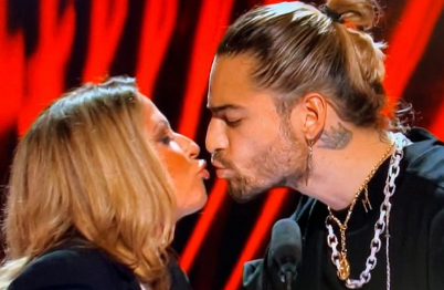 Beso Maluma y Dra. Polo