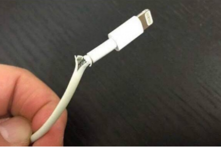 Aseguran que el cable del iPhone tiene garantía de por vida