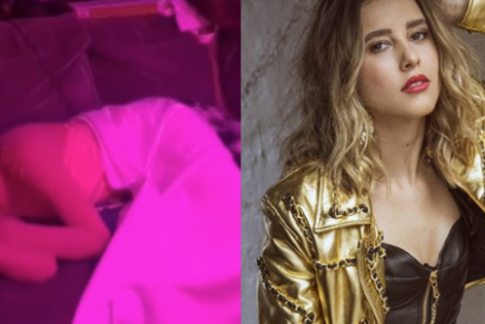 Graban infraganti a Paulina Goto durmiendo y esto hacen