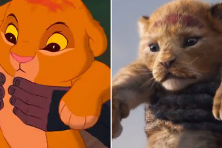 Comparan el nuevo trailer del Rey León con la versión animada