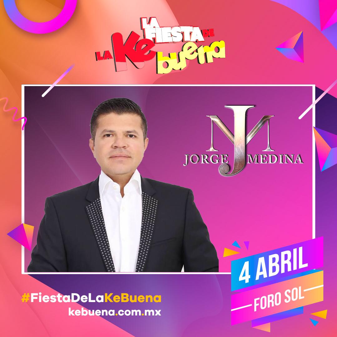 Jorge Medina está en la Fiesta de la Ke Buena 2019 con sus mejores éxitos como solista 