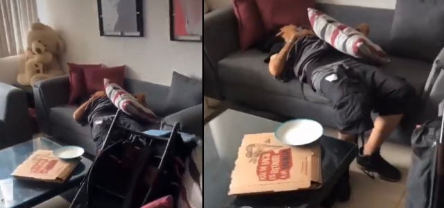 vagabundo se mete a casa