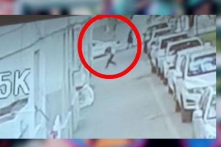 Héroe sin capa: Hombre atrapa a bebe que cayó del quinto piso
