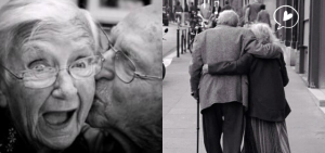 Matrimonio de viejitos se van al cielo tomados de la mano