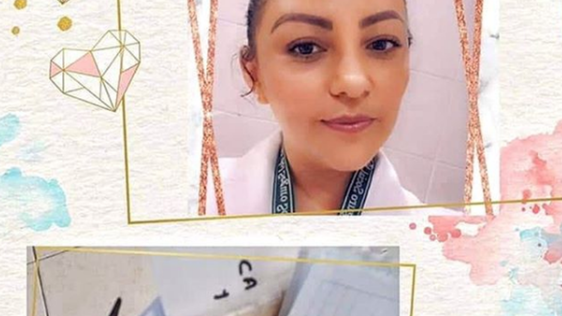 "Lady cartas" la enfermera que envía cartitas a pacientes con covid-19