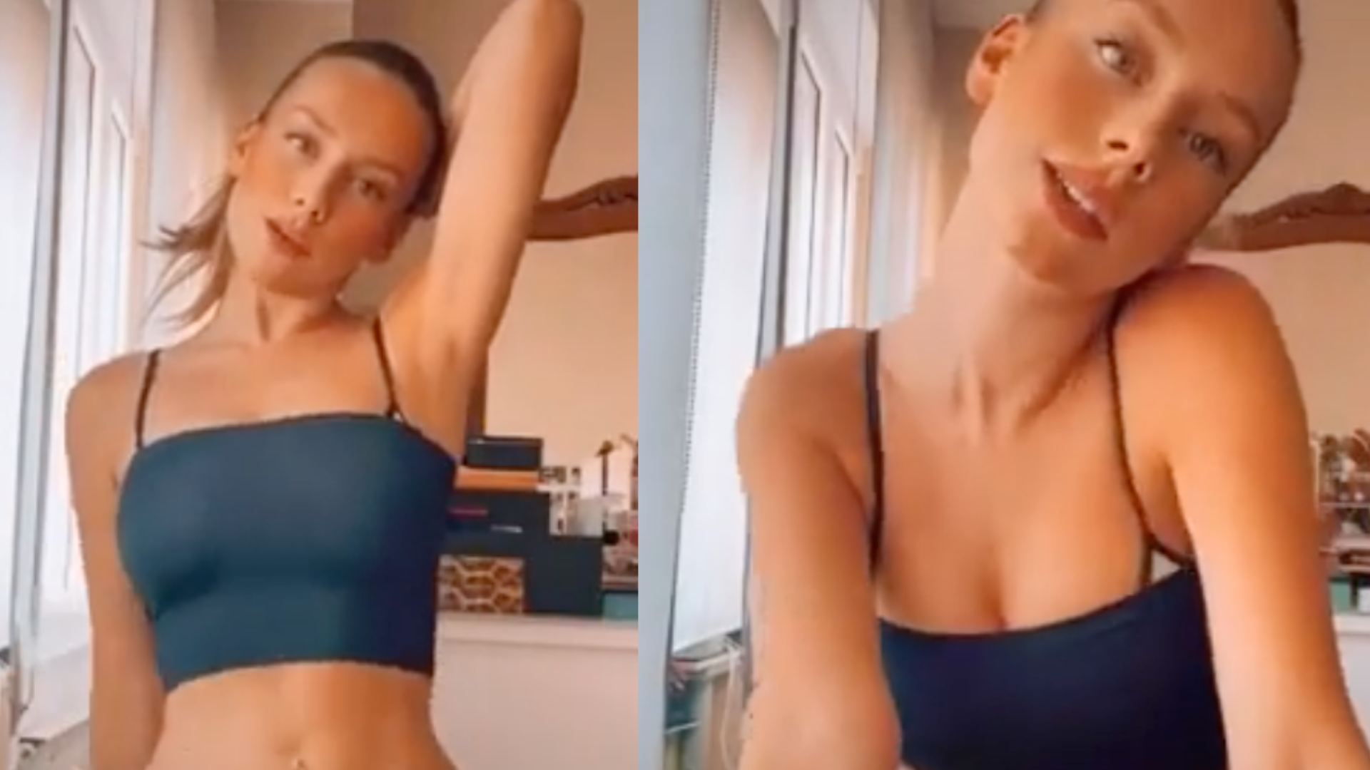 Los divertidos tik toks del baile de Ester expósito bailando reggaeton