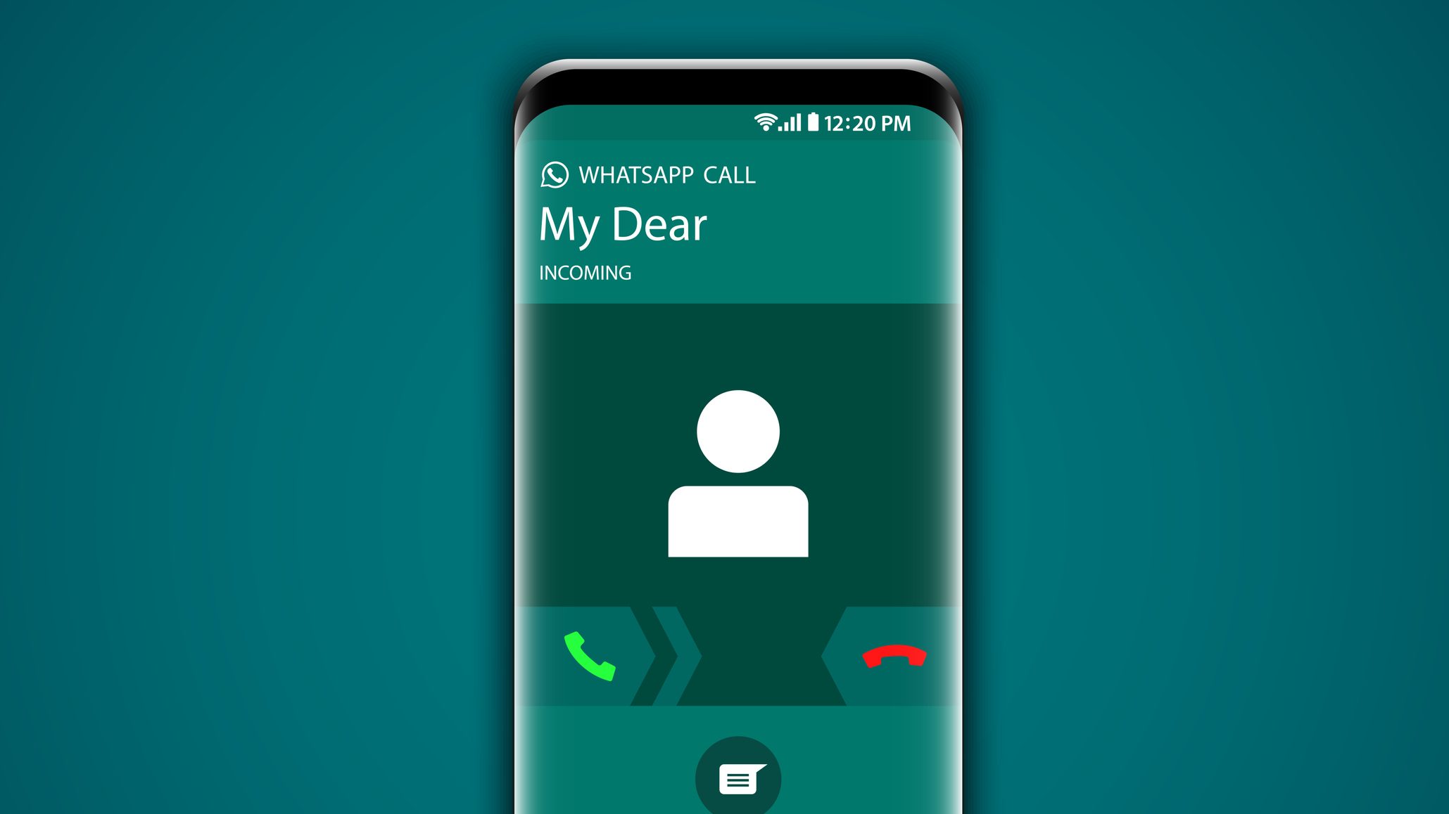 Входящий звонок WHATSAPP