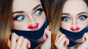 El nuevo challenge de maquillaje que hacen durante la cuarentena