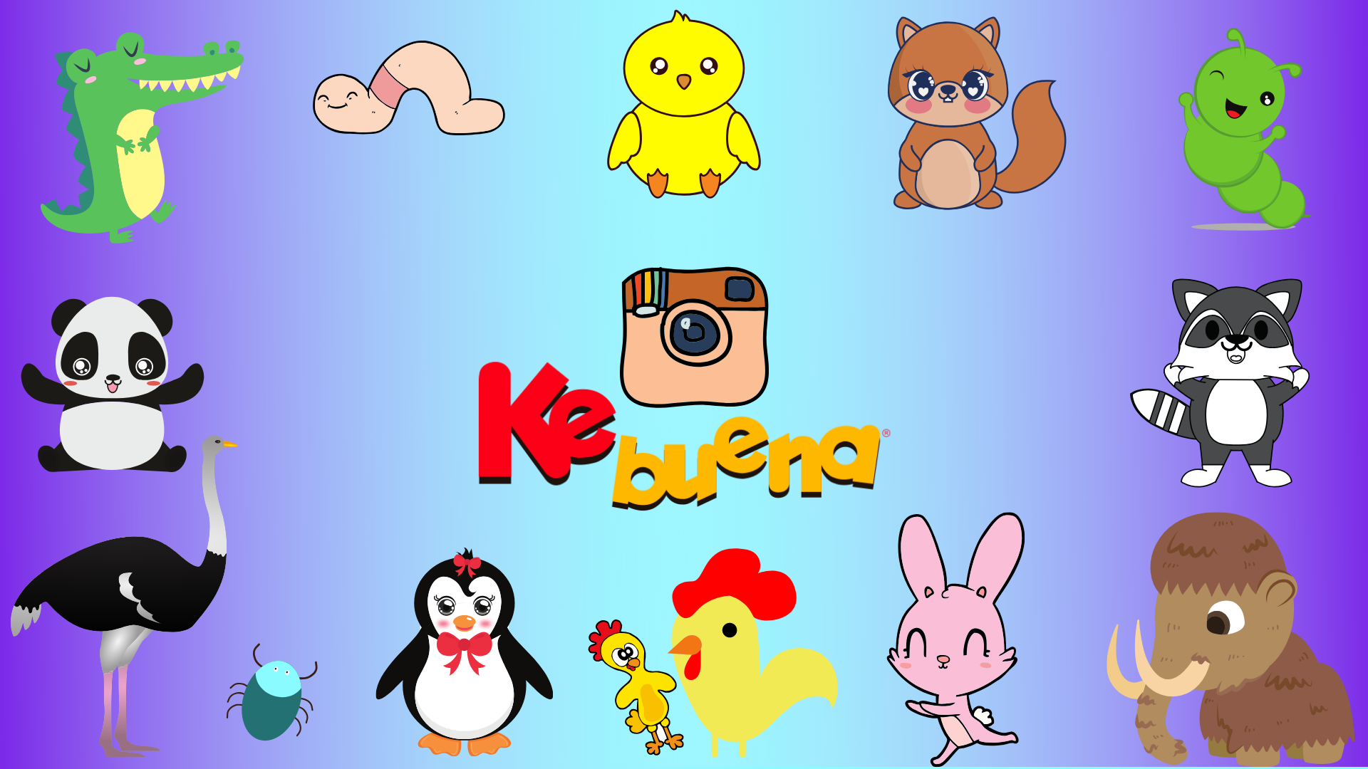 Sigue a los animales de la Ke Buena en Instagram