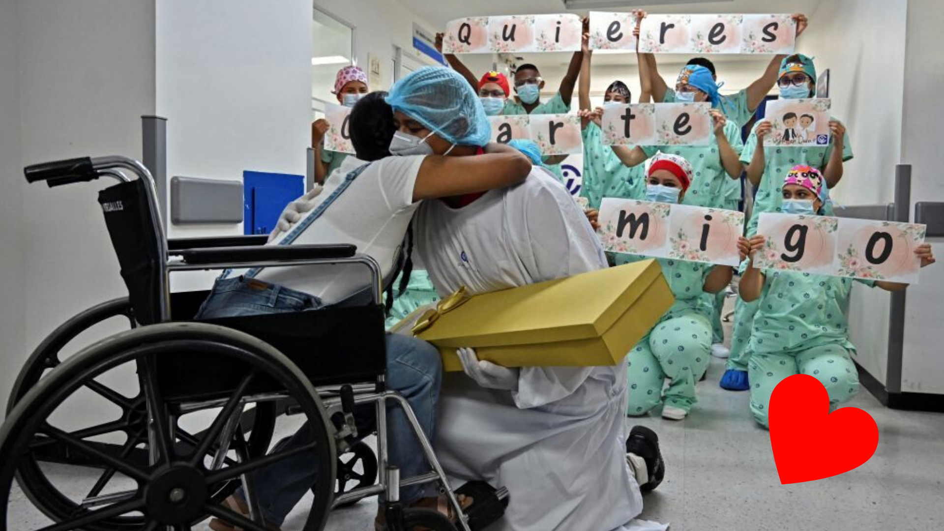 Despierta del coma después de días, nace su bebé y le piden matrimonio