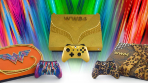 Xbox lanza bonitas consolas inspiradas en “Wonder Woman 1984”