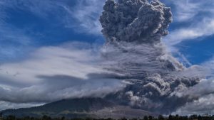 erupción volcánica