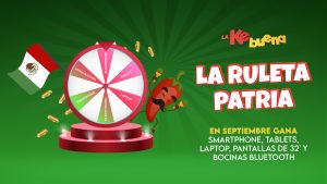 Gana con la ruleta patria de la Ke Buena