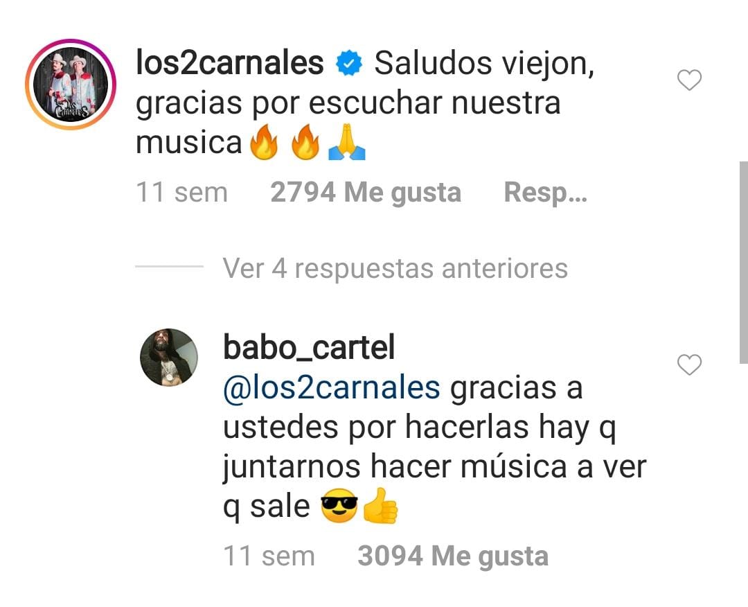 Los Dos Carnales Y El Babo Anuncian Posible Colaboracion