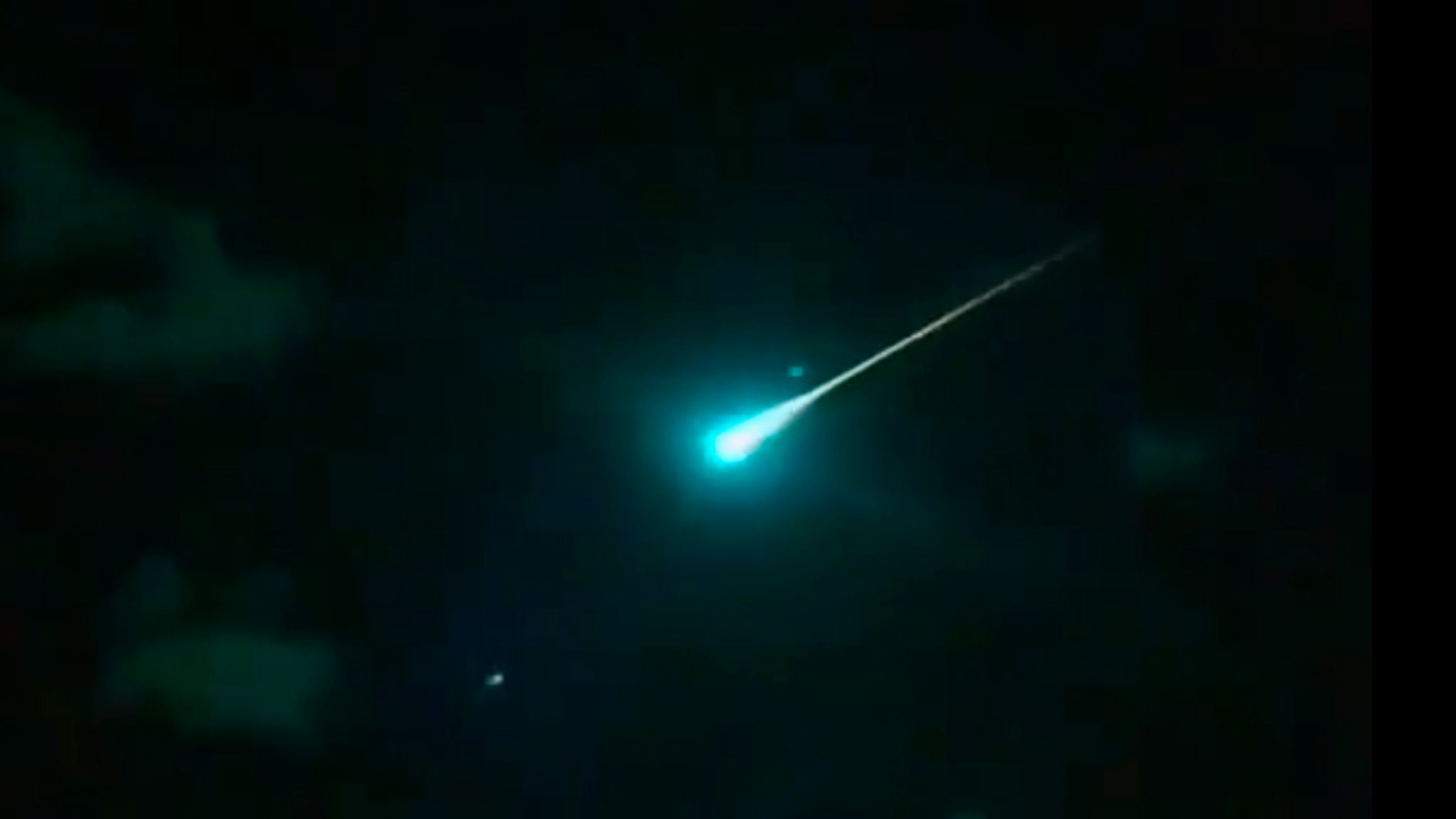 Así se vio el meteorito que cayó en México