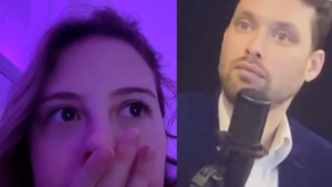 Alumna olvida apagar su micrófono y le dice algo atrevido a su maestro