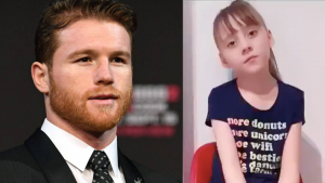 Canelo paga terapias de una pequeña que lo llama "mi ángel de la guarda"