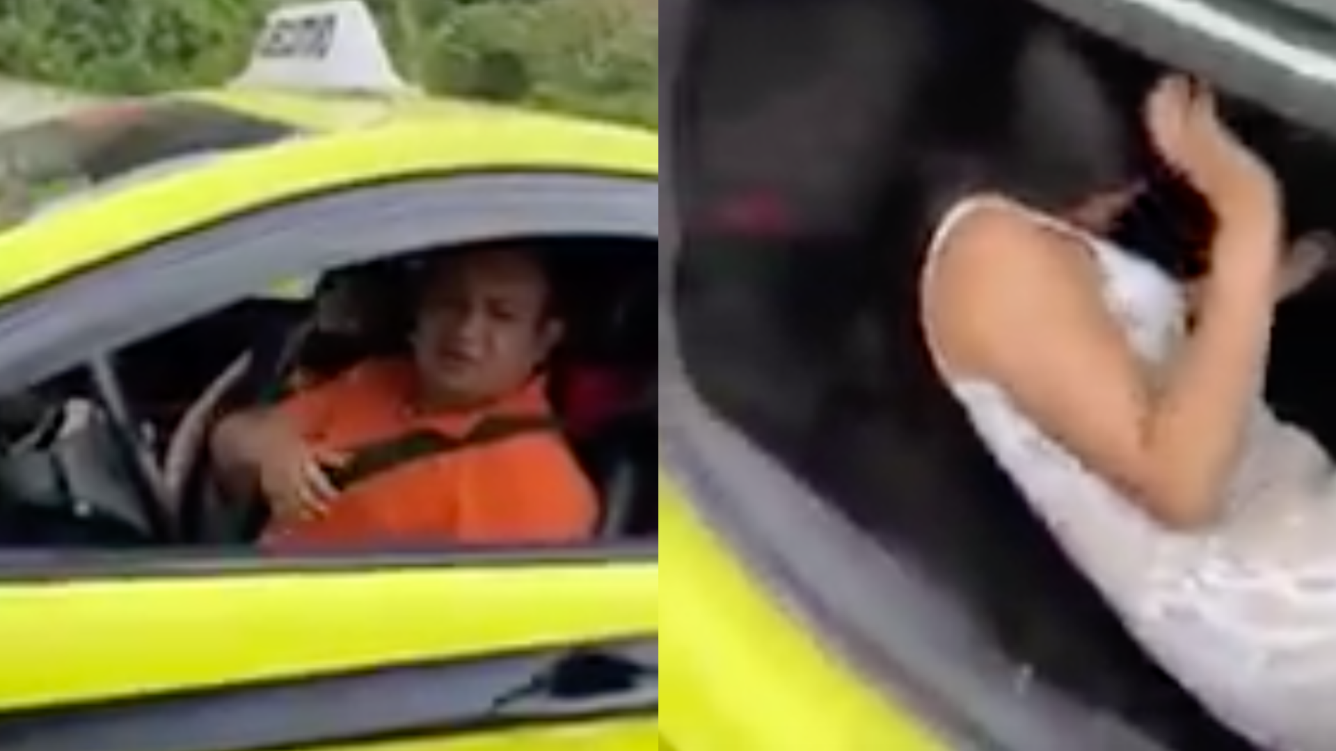 Taxista esconde a su amante en la cajuela mientras su esposa iba con él