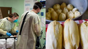 Abuelita regala 800 tamalitos a los médicos que la salvaron del Covid-19