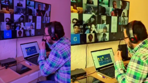 Maestro pasa lista al estilo sonidero y se hace viral en TikTok