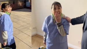 Vecinos cooperan para ayudar a pagar la renta a trabajadora de limpieza